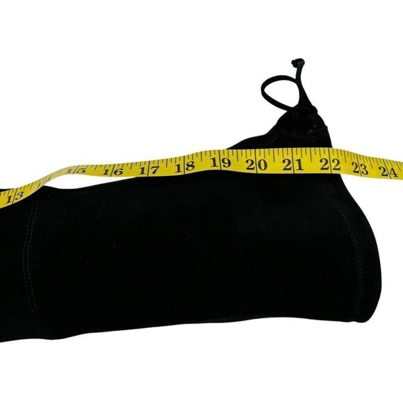 Stuart Weitzman NWOB Lowland Suede Over-The-Knee Boots Black Size 9.5 - Picture 7 of 12